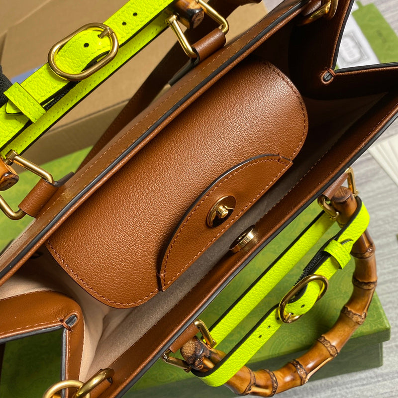 Front view of classic chic women's handbag – women's statement bag
