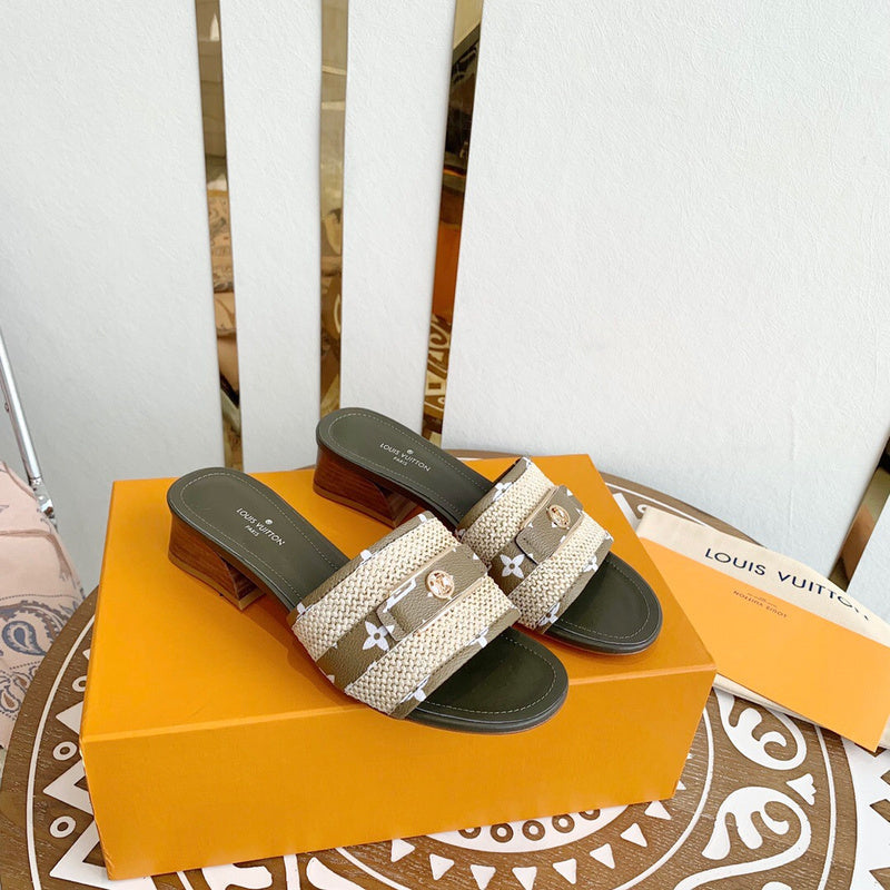 Louis Vuitton shoes Style 343 - true-to-life color detail