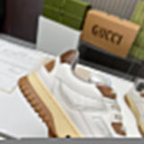 Gucci stone beige luxury sneakers view 9 chunky sole construction