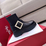 Close-up of Roger Vivier shoes craftsmanship