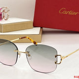 Side view of Cartier unisex sunglasses
