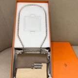 Sophisticated bag shown from front angle