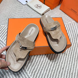 Hermes sandals Style 219 - back heel detail