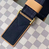 Handle and strap detail of premium statement women's handbag – women's statement bag