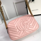 Top view of chic elevated women's handbag – women's statement bag