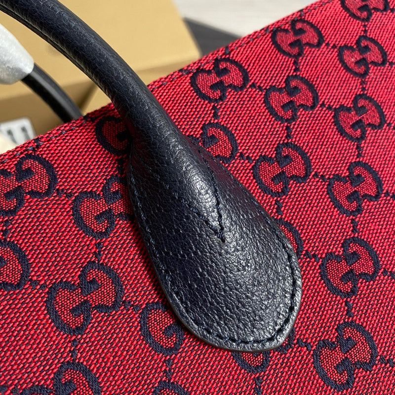 Back view of premium structured women's handbag – women's statement bag
