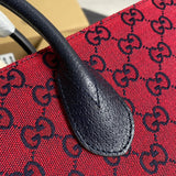 Back view of premium structured women's handbag – women's statement bag
