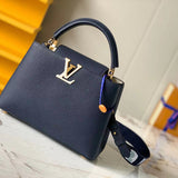 Front view of premium refined women's handbag – women's luxury handbag