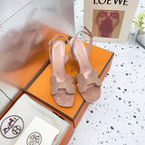 Hermes sandals Style 138 - close-up of luxury comfort fit