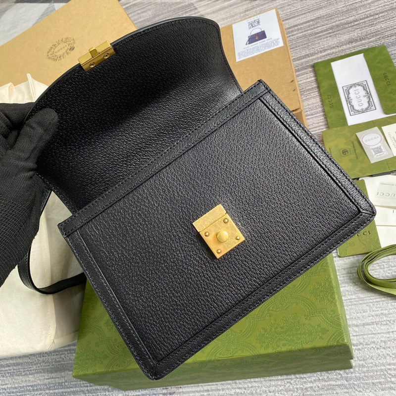 Interior view of structured everyday-luxe women's handbag – women's designer-style accessory