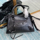 Polished Premium PU Leather Handbag - Refined Silhouette | Women's Designer-Inspired Purse #668 - front view (image 1) of designer-inspired handbag