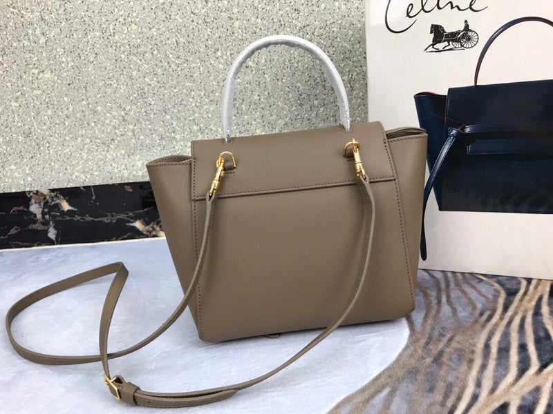 Top view of statement chic women's handbag – women's premium purse