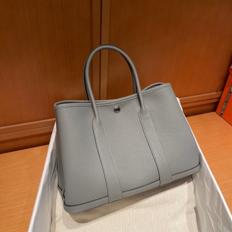 Close-up detail of sophisticated bag design