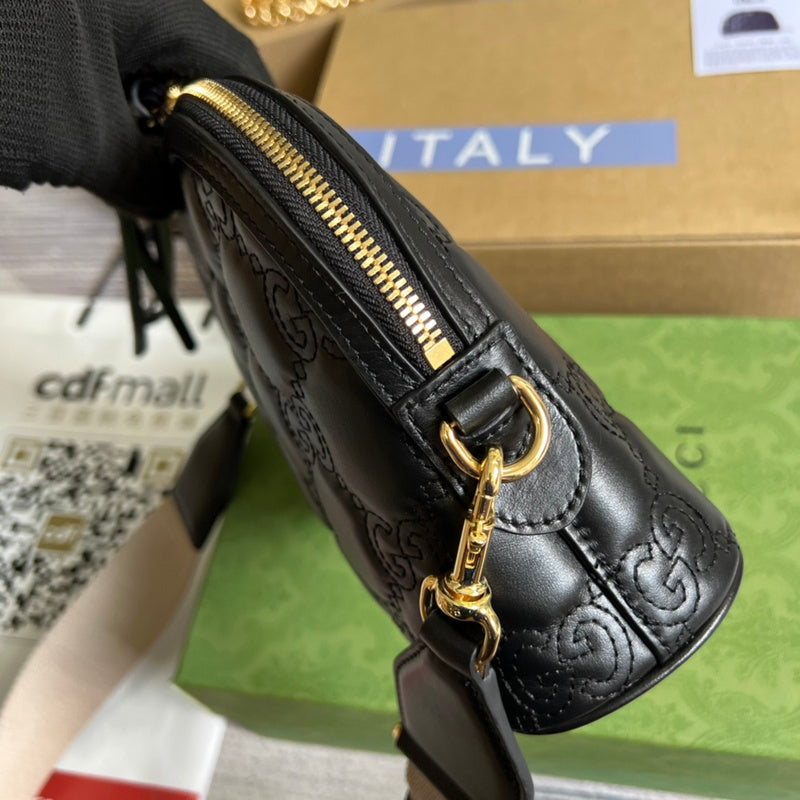 Top view of modern statement women's handbag – women's luxury handbag