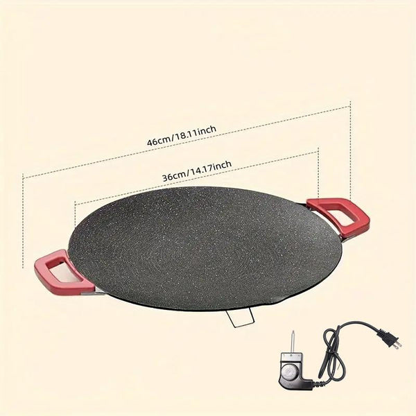 AORAN 1500W Portable Electric Korean BBQ Grill