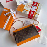 Styled lifestyle shot of signature sleek women's handbag – women's premium purse