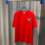 Burberry t-shirt close-up — premium authentic designer style