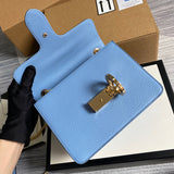 Close-up detail of sleek structured women's handbag – women's statement bag