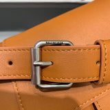 Timeless Vegan Leather Handbag - Signature Hardware Accents | Women's Statement Accessory #517 - styled full view (image 7) of designer-inspired handbag