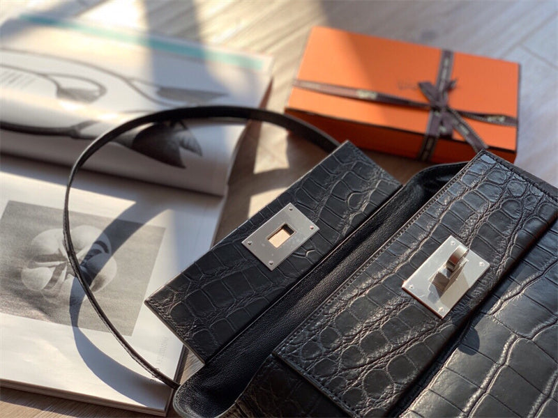 Close-up detail of contemporary bag design