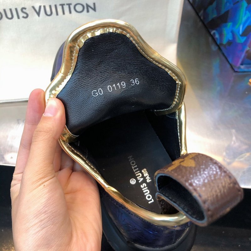 Louis Vuitton luxury shoes detail view — premium authentic designer style