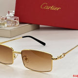 Angled view of Cartier unisex sunglasses