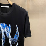 Flat lay presentation of Givenchy luxury clothing with everyday silhouette