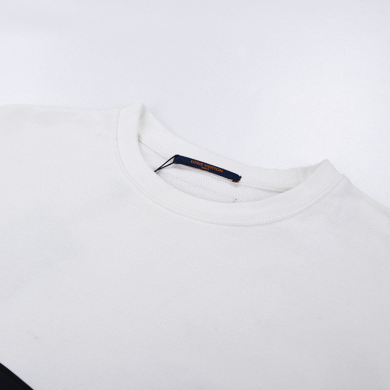 Back view of Louis Vuitton luxury clothing with contemporary cut