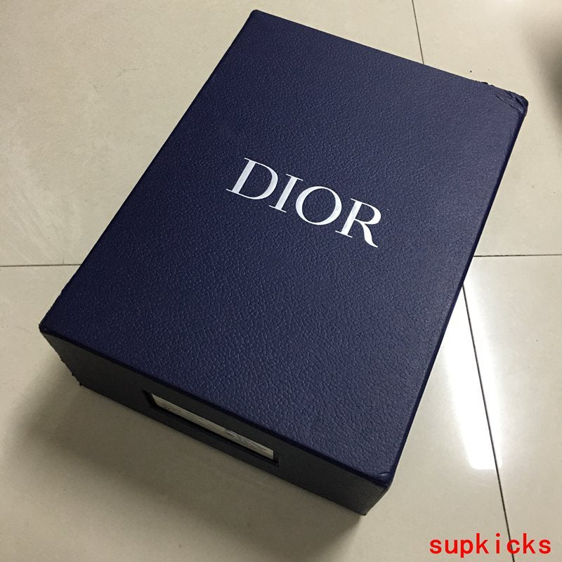 Dior Beige Block Heel Pumps - Back View