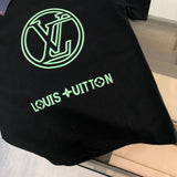 Front view of Louis Vuitton cotton t-shirt with streetwear-inspired cut