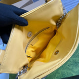 Close-up detail of classic refined women's handbag – women's designer-style accessory