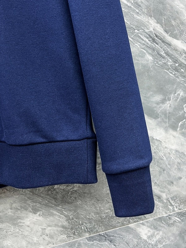 Back view of Louis Vuitton luxury clothing with tailored silhouette