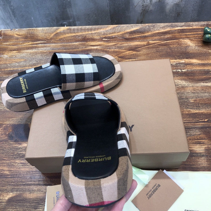 Burberry White Combat Boots - Angled View