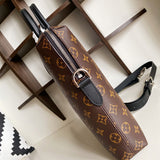 Top view of classic sleek women's handbag – women's everyday handbag