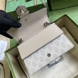 Back view of chic modern women's handbag – women's statement bag