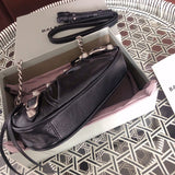 Side profile of statement everyday-luxe women's handbag – women's premium purse