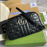 Back view of statement elevated women's handbag – women's premium purse