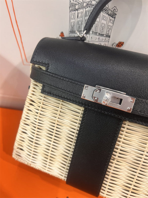 Interior view of sleek premium bag