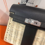Interior view of sleek premium bag