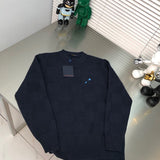 Back view of Louis Vuitton luxury clothing with monogram-inspired silhouette
