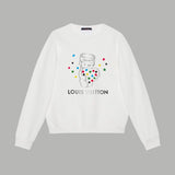 Back view of Louis Vuitton luxury clothing with contemporary cut