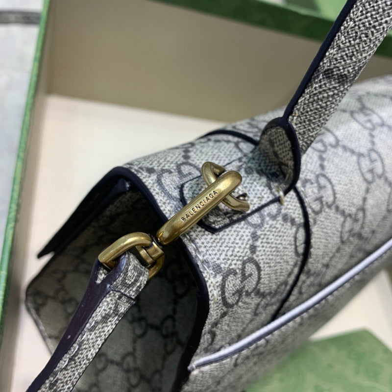 Chic Vegan Leather Handbag - Sleek Minimalist Lines | Women's Statement Accessory #584 - interior view (image 6) of designer-inspired handbag