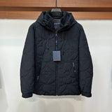 Back view of Louis Vuitton luxury clothing with contemporary cut