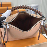 shoulder bag close-up of hardware and finish