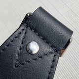 Back view of refined polished women's handbag – women's statement bag