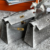  carryall bag close-up of hardware and finish