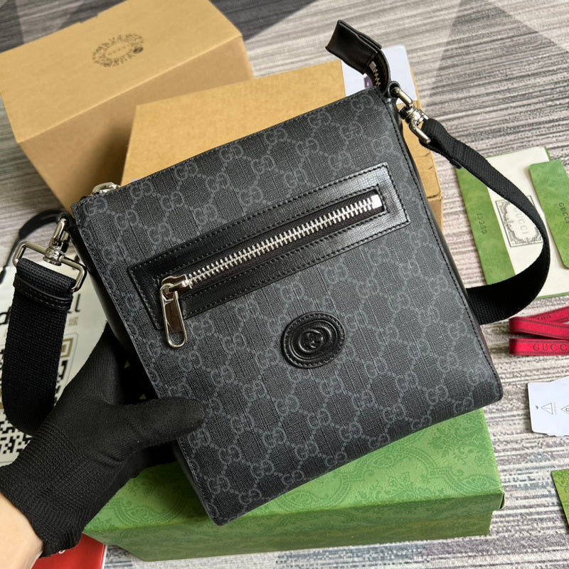 Front view of modern signature women's handbag – women's designer-style accessory
