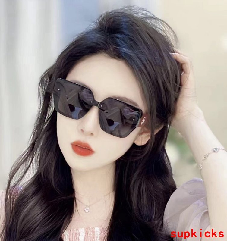 Close-up detail view of Cartier unisex sunglasses