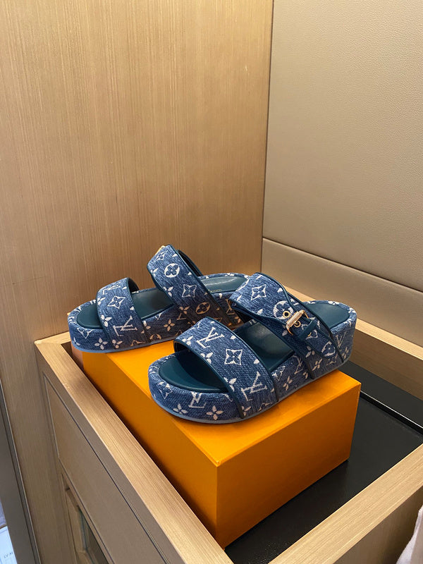 Louis Vuitton shoes Style 391 - angled studio shot