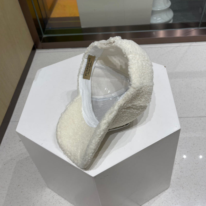 Side view of Burberry unisex cap